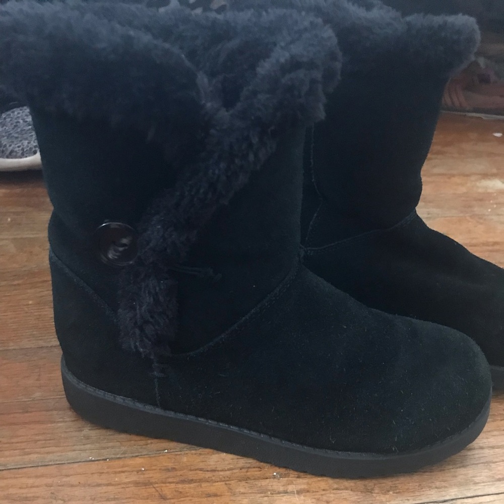 Furry boots